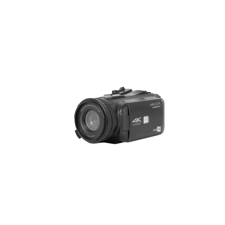 Image 711972_ALTMORE12.jpg, Product 711-972 / Price $359.99, Minolta MN4KPRO 4K 60 fps UHD/64-MP Autofocus Pro Camcorder Kit with Wi-Fi from Minolta on TSC.ca's Electronics department