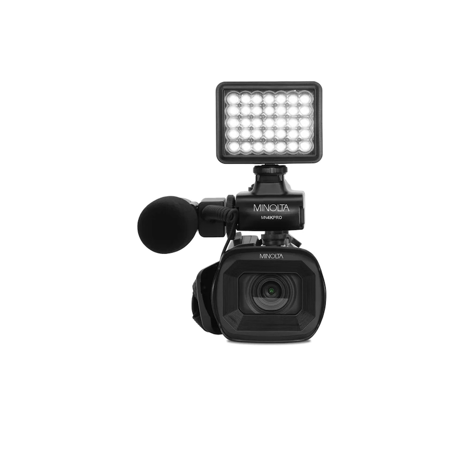 Image 711972_ALTMORE5.jpg, Product 711-972 / Price $359.99, Minolta MN4KPRO 4K 60 fps UHD/64-MP Autofocus Pro Camcorder Kit with Wi-Fi from Minolta on TSC.ca's Electronics department