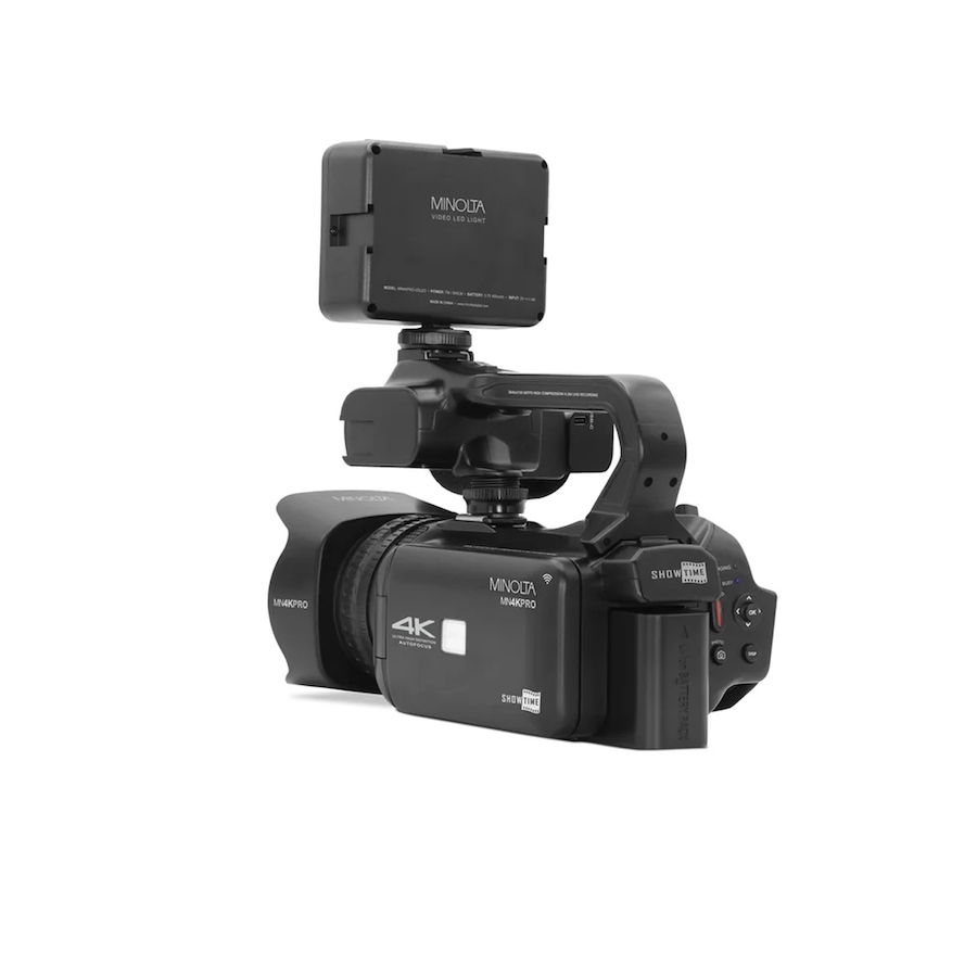 Image 711972_ALTMORE7.jpg, Product 711-972 / Price $359.99, Minolta MN4KPRO 4K 60 fps UHD/64-MP Autofocus Pro Camcorder Kit with Wi-Fi from Minolta on TSC.ca's Electronics department