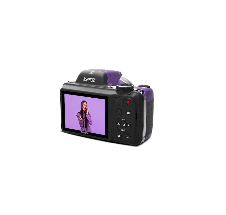 Image 711973_ALTMORE11.jpg, Product 711-973 / Price $429.99, Minolta MN53Z 16-MP 53x Optical Zoom Wi-Fi Bridge Camera from Minolta on TSC.ca's Electronics department
