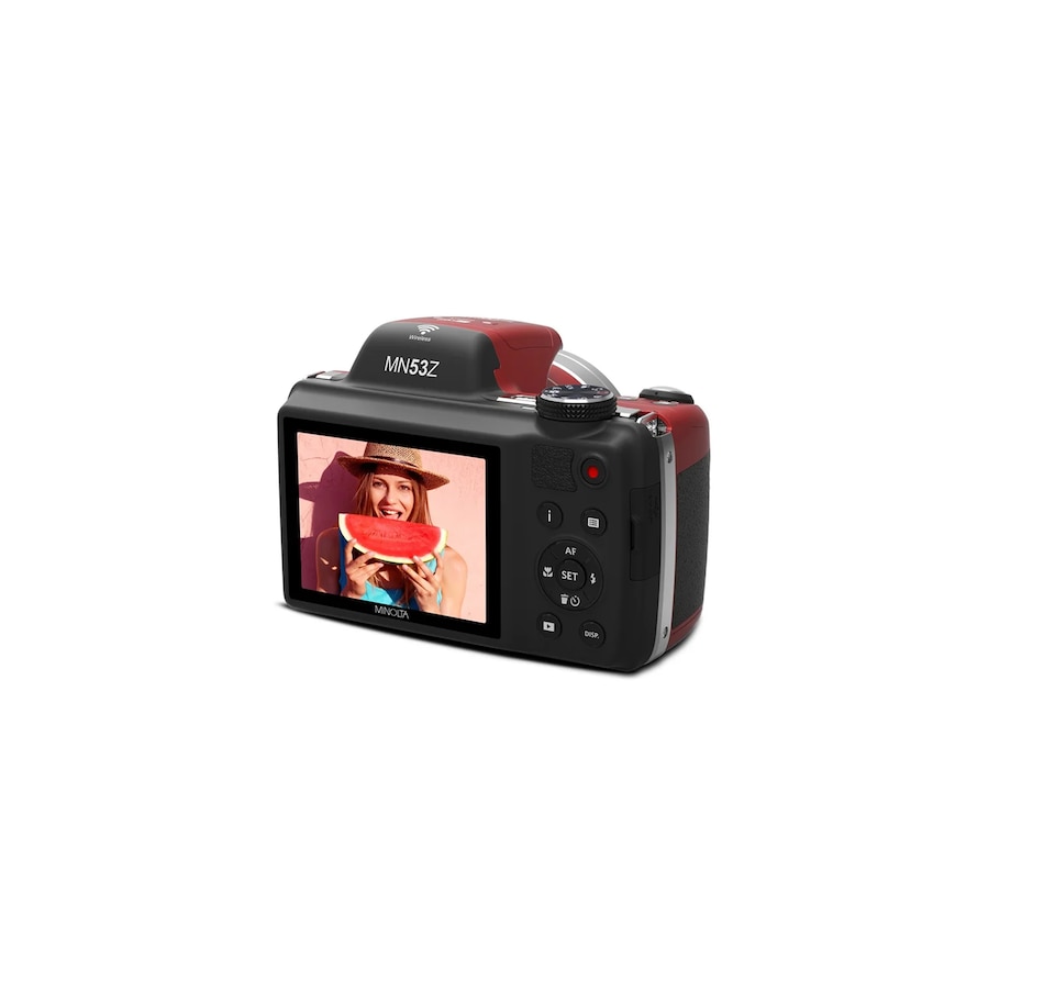 Image 711973_ALTMORE16.jpg, Product 711-973 / Price $429.99, Minolta MN53Z 16-MP 53x Optical Zoom Wi-Fi Bridge Camera from Minolta on TSC.ca's Electronics department