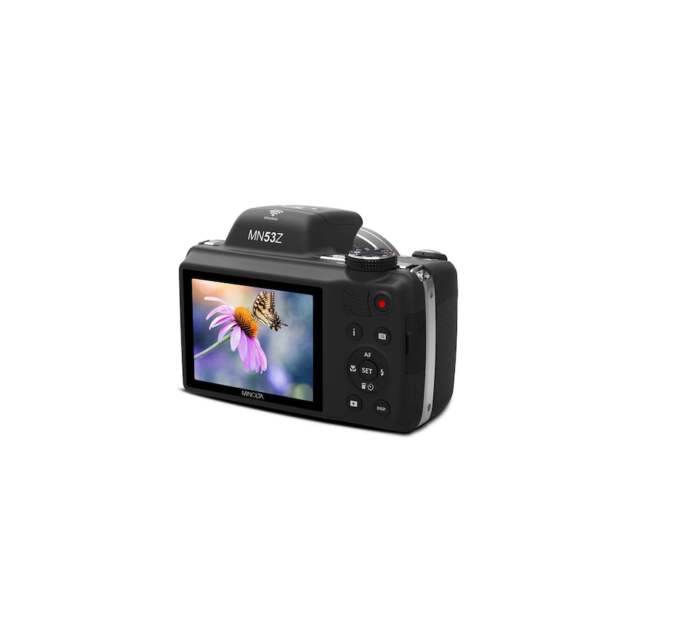 Image 711973_ALTMORE5.jpg, Product 711-973 / Price $429.99, Minolta MN53Z 16-MP 53x Optical Zoom Wi-Fi Bridge Camera from Minolta on TSC.ca's Electronics department