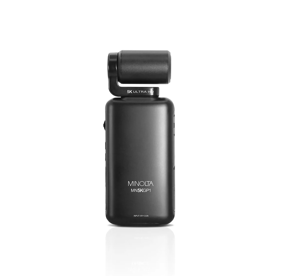 Image 711974_ALTMORE16.jpg, Product 711-974 / Price $589.99, Minolta MN5KGP1 5K UHD/20 MP Handheld Pocket Camcorder with Motorized Tilting Lens Head from Minolta on TSC.ca's Electronics department