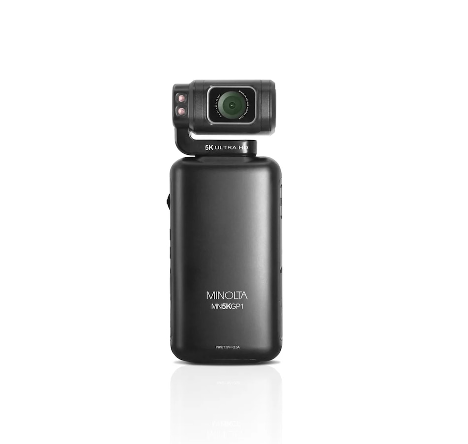 Image 711974_ALTMORE17.jpg, Product 711-974 / Price $589.99, Minolta MN5KGP1 5K UHD/20 MP Handheld Pocket Camcorder with Motorized Tilting Lens Head from Minolta on TSC.ca's Electronics department