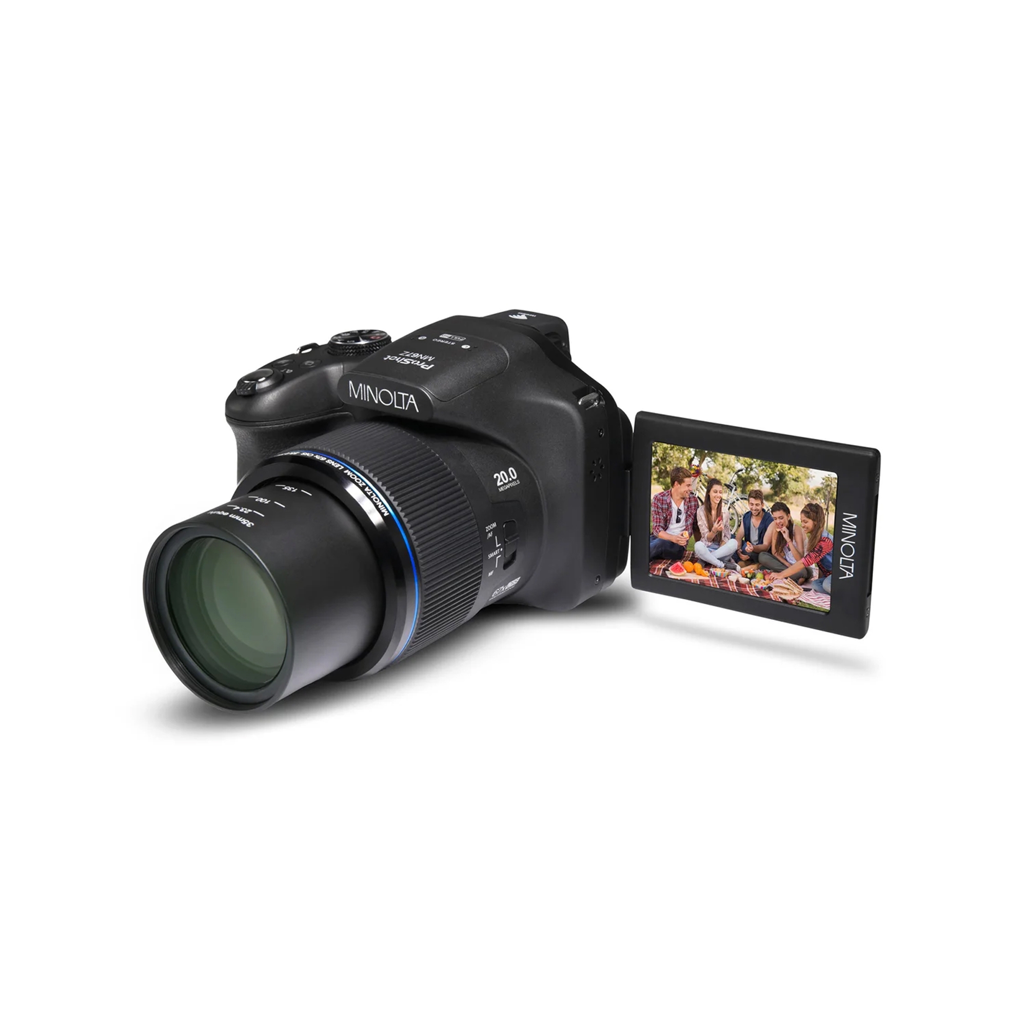 Minolta MN67Z 20-MP 67x Optical Zoom Wi-Fi Bridge Camera - TSC.ca