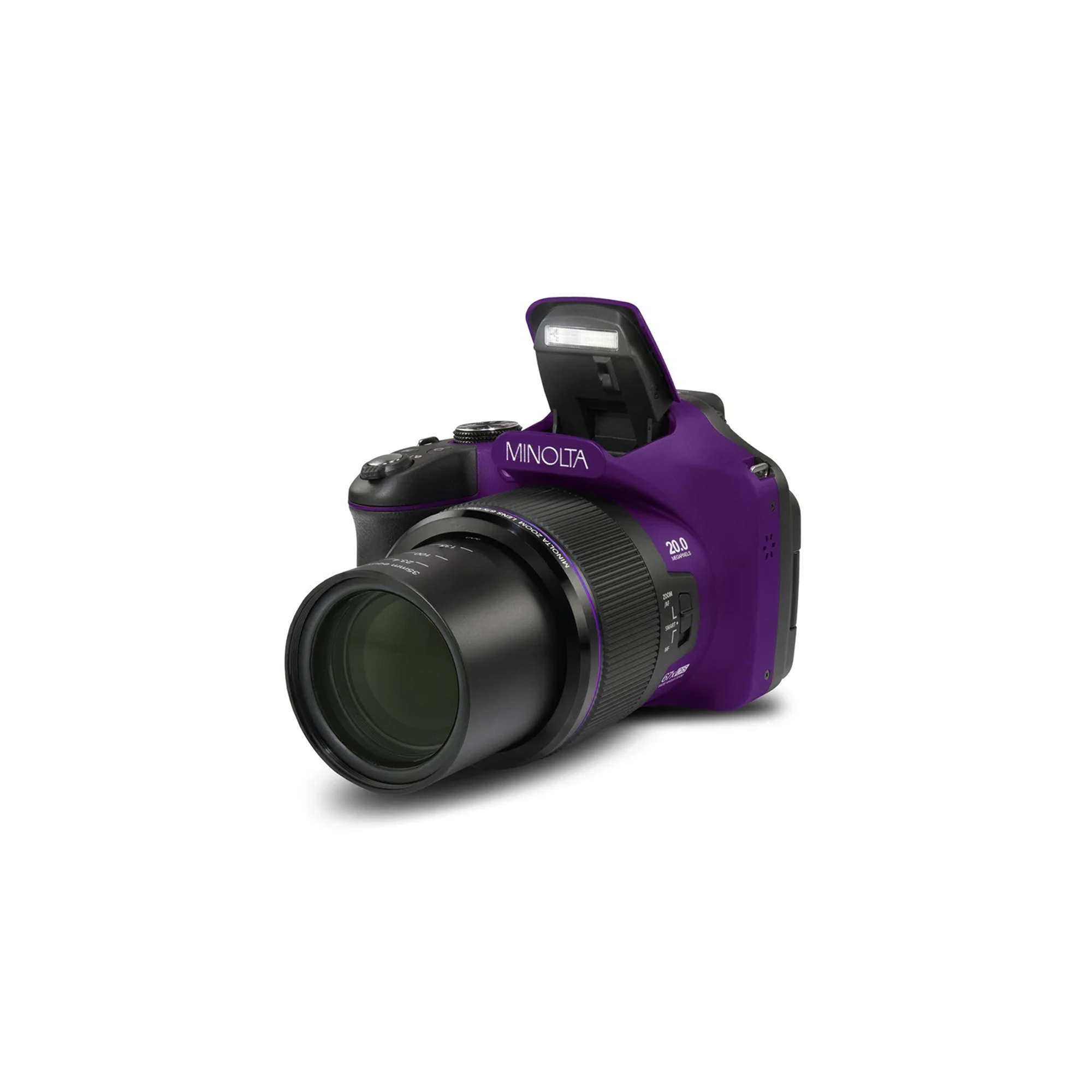 Minolta MN67Z 20-MP 67x Optical Zoom Wi-Fi Bridge Camera - TSC.ca
