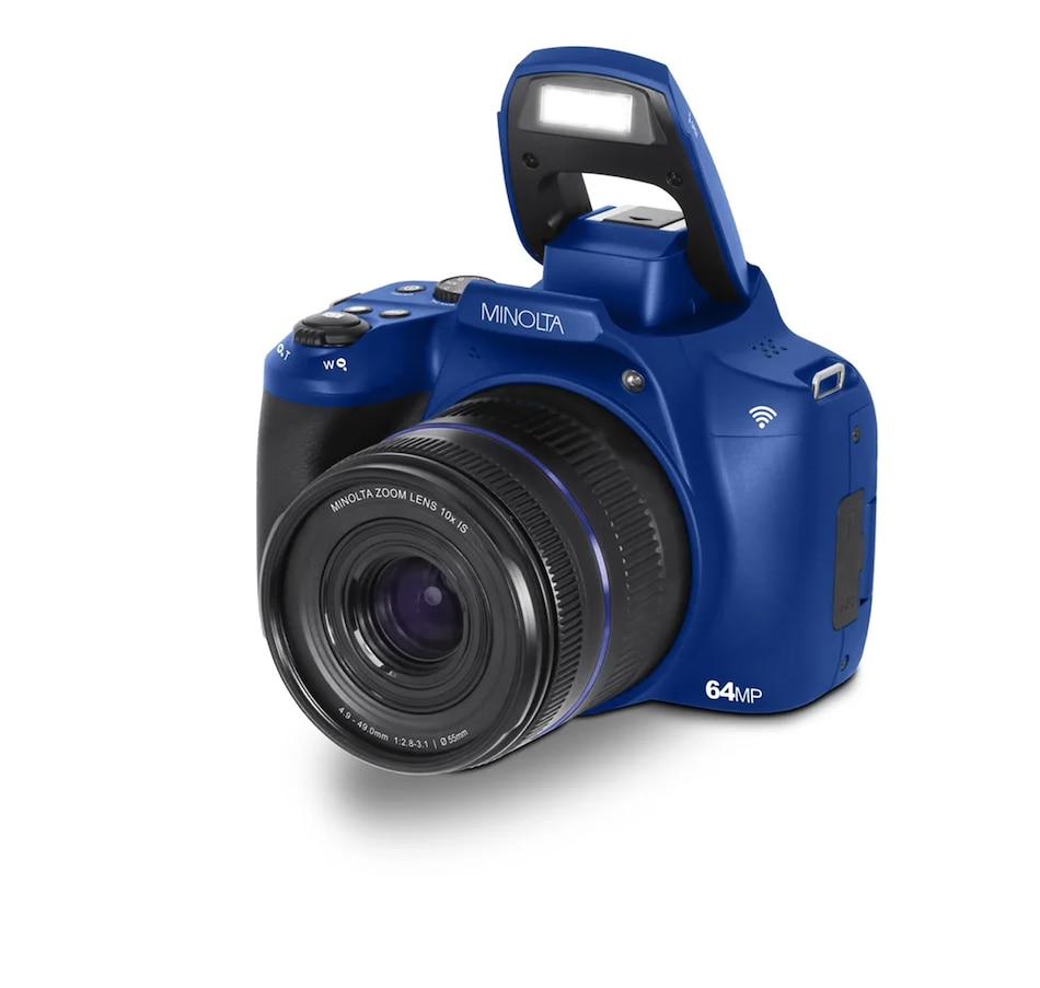 Image 711976_ALTMORE12.jpg, Product 711-976 / Price $359.99, Minolta MNB10Z 64-MP Autofocus 10X Optical Zoom Wi-Fi Bridge Camera from Minolta on TSC.ca's Electronics department