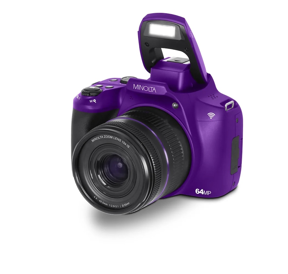 Image 711976_ALTMORE21.jpg, Product 711-976 / Price $359.99, Minolta MNB10Z 64-MP Autofocus 10X Optical Zoom Wi-Fi Bridge Camera from Minolta on TSC.ca's Electronics department