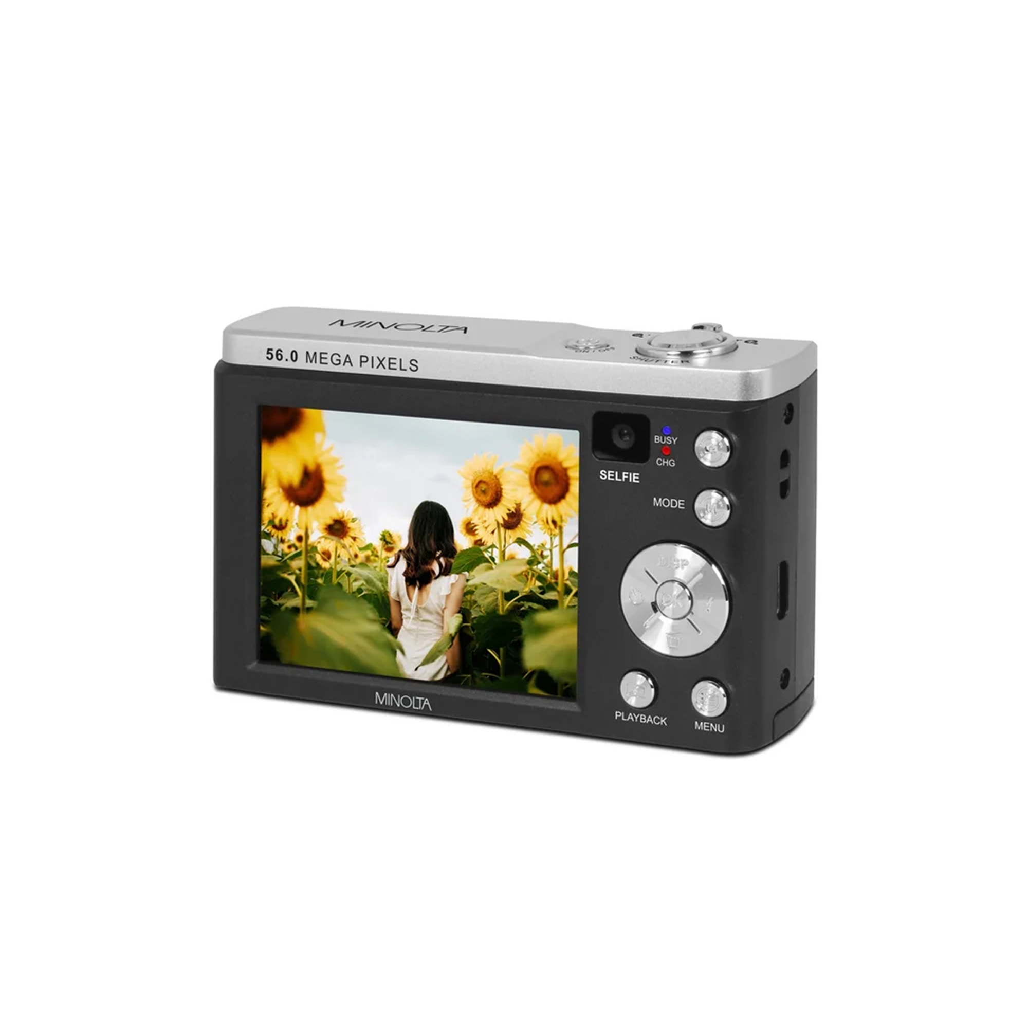 Minolta MNB5Z 56-MP Autofocus 5K UHD Camera with 5x Optical Zoom