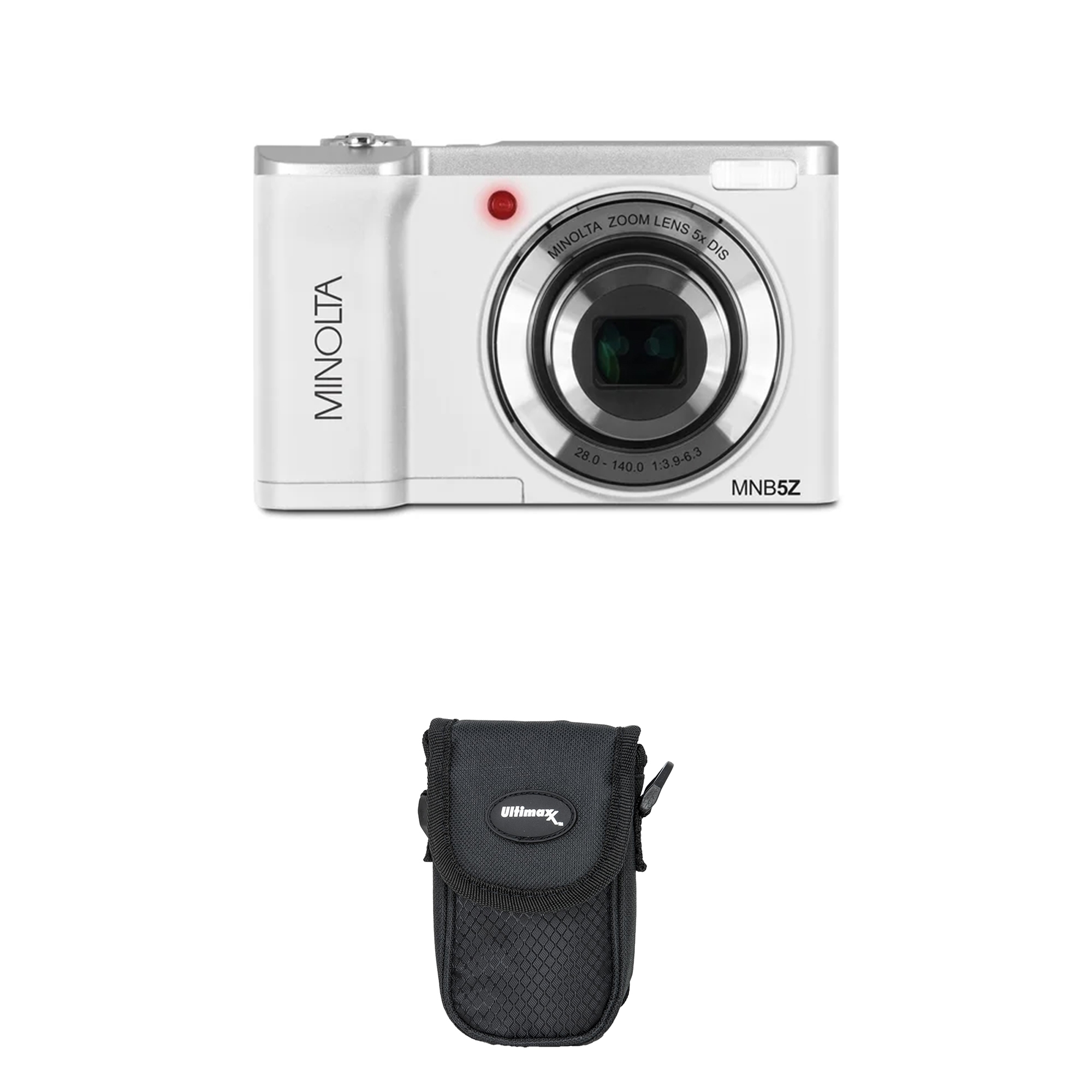 Minolta MNB5Z 56-MP Autofocus 5K UHD Camera with 5x Optical Zoom