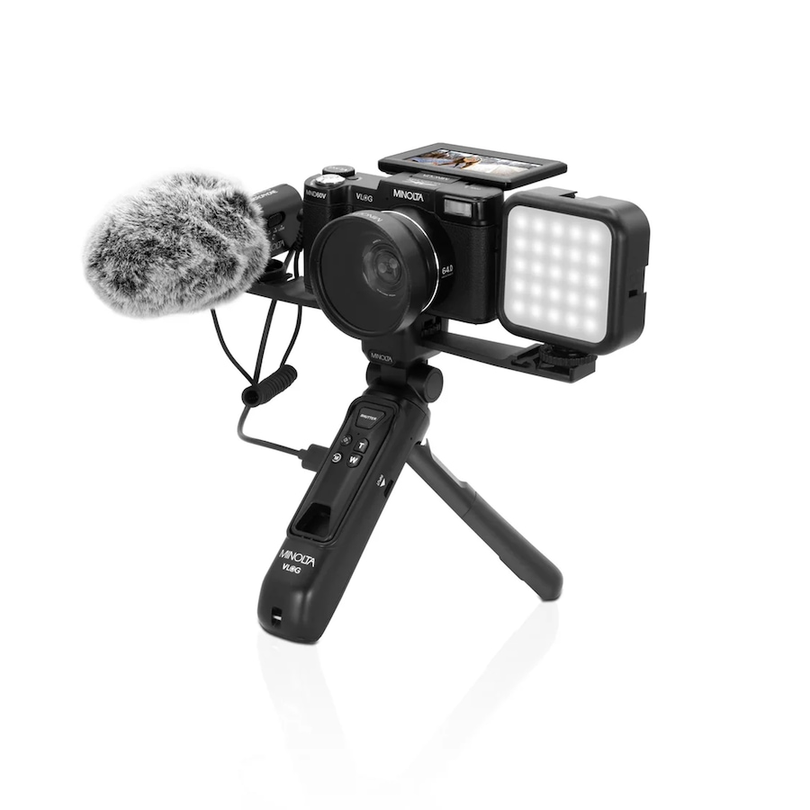 Image 711979_ALTMORE1.jpg, Product 711-979 / Price $279.99, Minolta MND60V 64 MP/4K UHD Vlogging and Content Creator Kit from Minolta on TSC.ca's Electronics department
