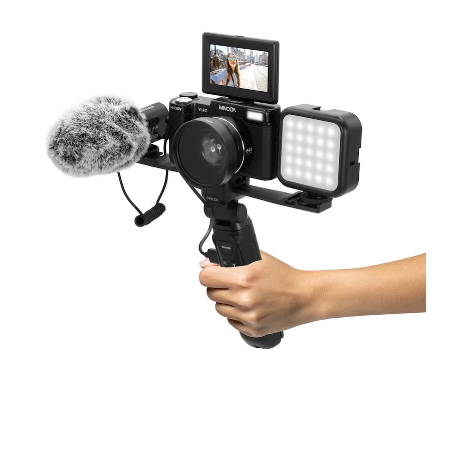 Image 711979_ALTMORE11.jpg, Product 711-979 / Price $279.99, Minolta MND60V 64 MP/4K UHD Vlogging and Content Creator Kit from Minolta on TSC.ca's Electronics department