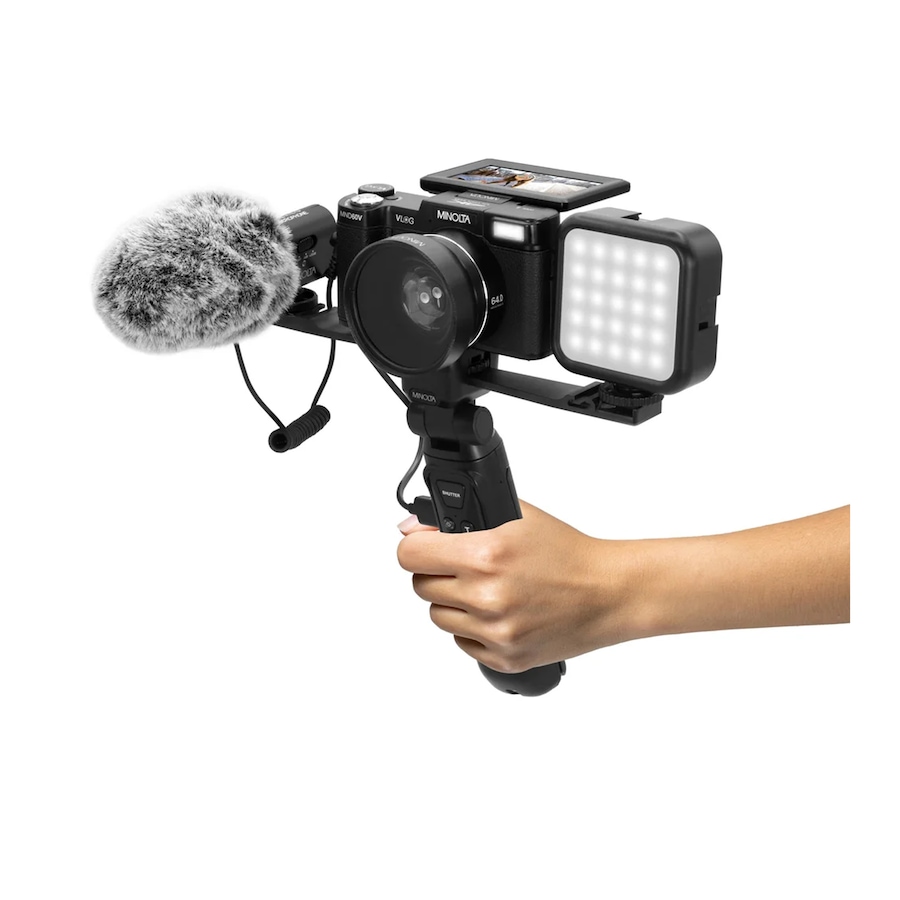 Image 711979_ALTMORE12.jpg, Product 711-979 / Price $279.99, Minolta MND60V 64 MP/4K UHD Vlogging and Content Creator Kit from Minolta on TSC.ca's Electronics department