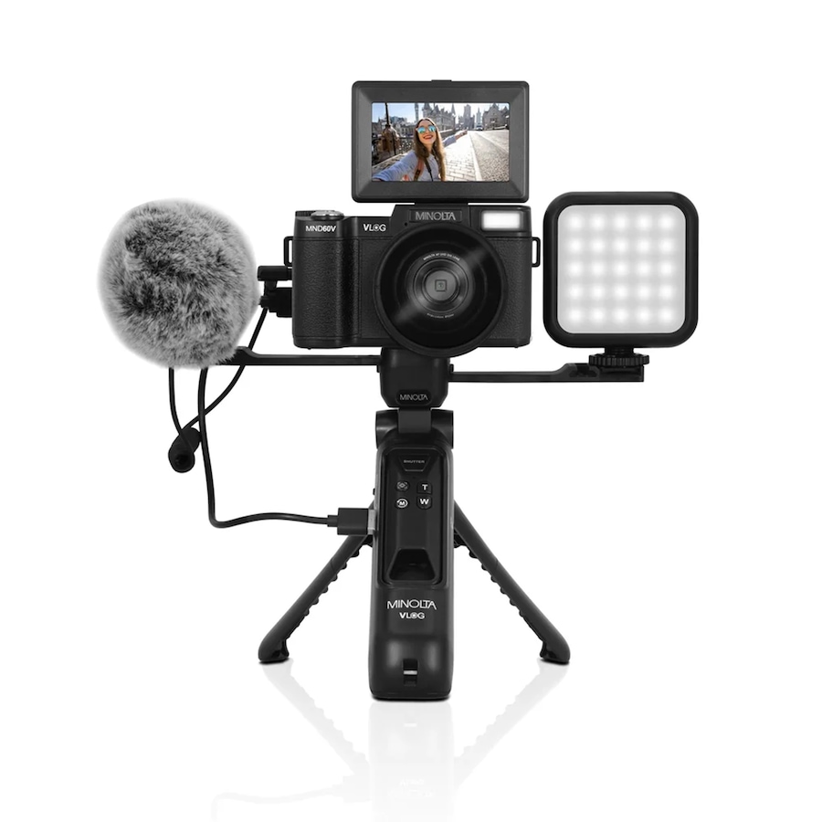 Image 711979_ALTMORE2.jpg, Product 711-979 / Price $279.99, Minolta MND60V 64 MP/4K UHD Vlogging and Content Creator Kit from Minolta on TSC.ca's Electronics department