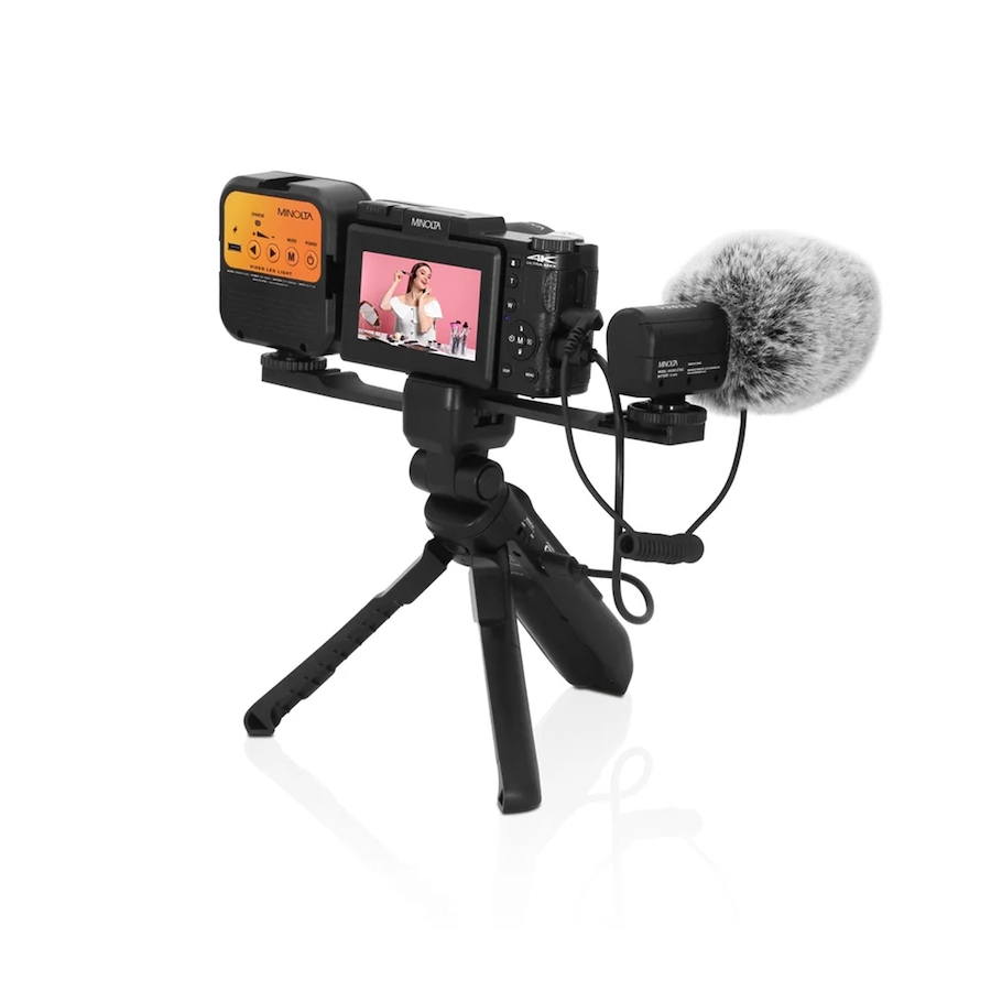 Image 711979_ALTMORE4.jpg, Product 711-979 / Price $279.99, Minolta MND60V 64 MP/4K UHD Vlogging and Content Creator Kit from Minolta on TSC.ca's Electronics department