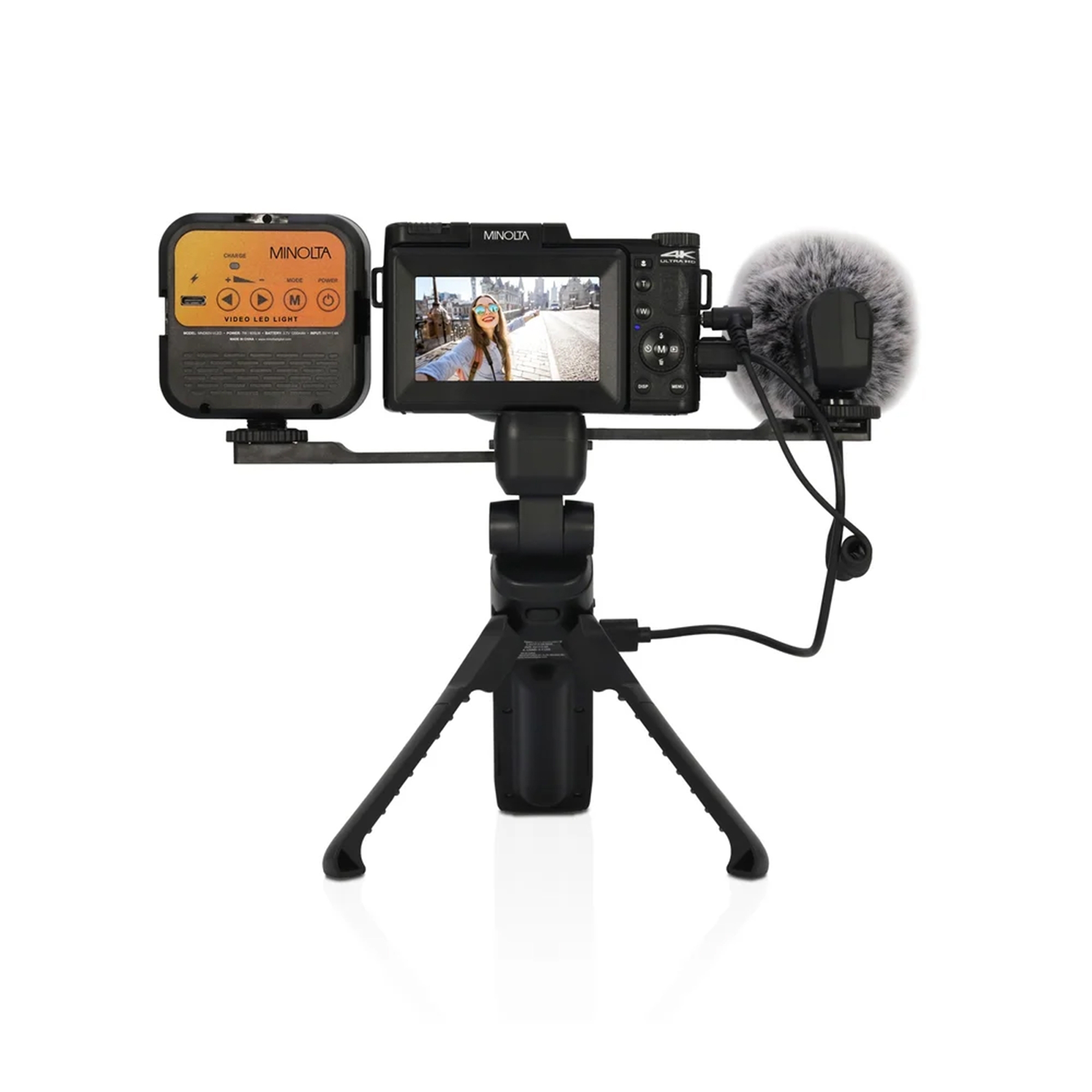 Minolta MND60V 64 MP/4K UHD Vlogging and Content Creator Kit - TSC.ca