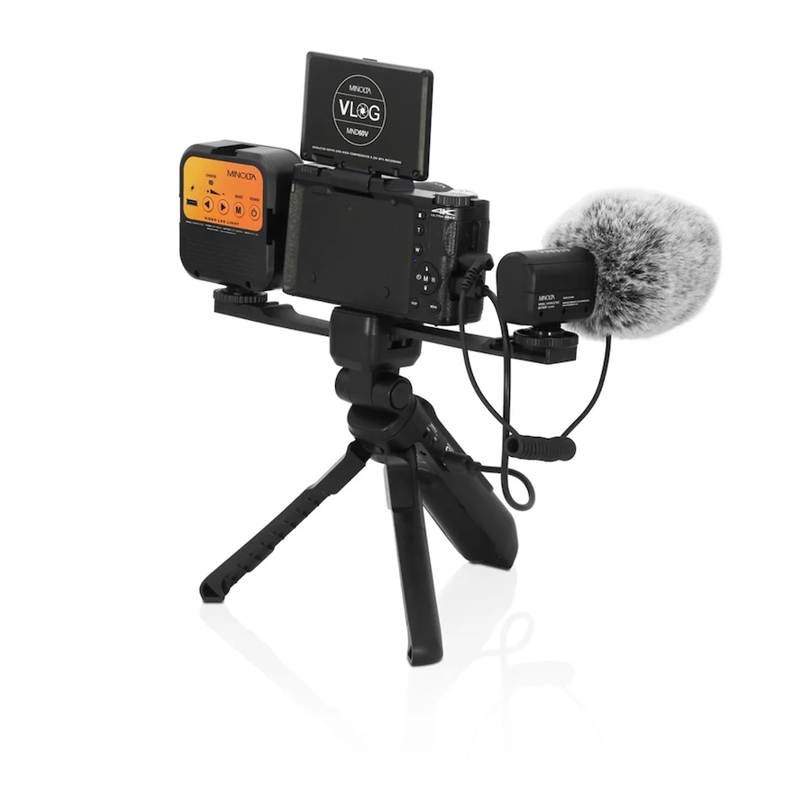 Image 711979_ALTMORE9.jpg, Product 711-979 / Price $279.99, Minolta MND60V 64 MP/4K UHD Vlogging and Content Creator Kit from Minolta on TSC.ca's Electronics department