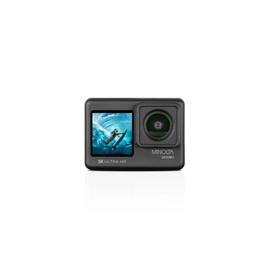 Image 711980_ALTMORE1.jpg, Product 711-980 / Price $209.99, Minolta MNX5K1 5K UHD Action Camcorder Kit with Wi-Fi and Waterproof Housing from Minolta on TSC.ca's Electronics department