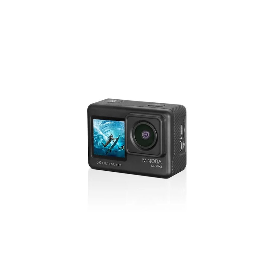 Image 711980_ALTMORE2.jpg, Product 711-980 / Price $209.99, Minolta MNX5K1 5K UHD Action Camcorder Kit with Wi-Fi and Waterproof Housing from Minolta on TSC.ca's Electronics department