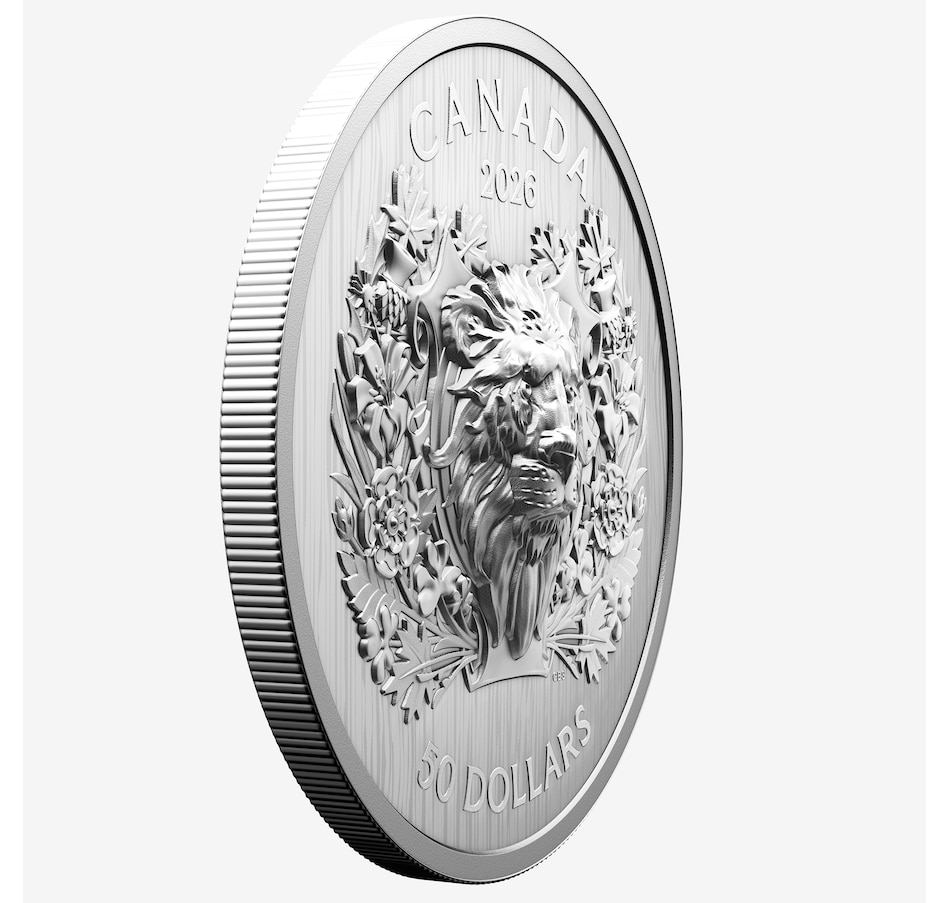 Image 711989_ALTMORE4.jpg, Product 711-989 / Price $679.95, 2026 $50 Heraldic Lion Fine Silver Coin from Royal Canadian Mint (RCM) on TSC.ca's Coins department