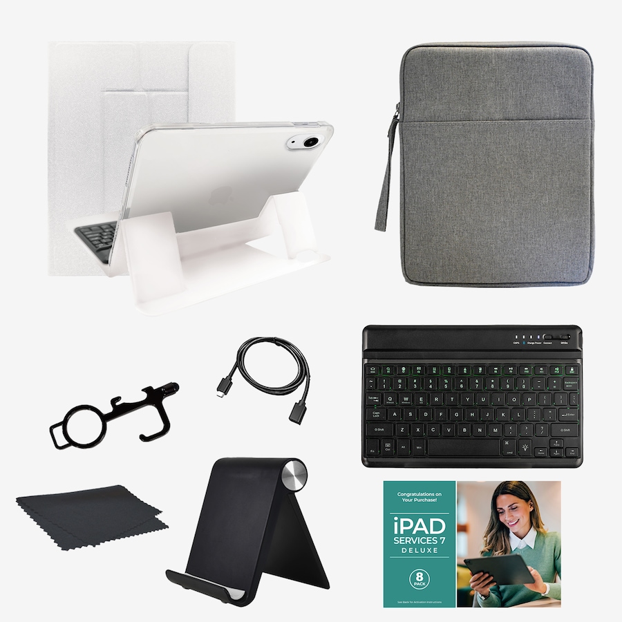 Image 711999_ALTMORE11.jpg, Product 711-999 / Price $1,157.99 - $1,523.99, Apple iPad (A16) 11" Bundle (128 GB, 256 GB, 512 GB; 2025) from Apple on TSC.ca's Electronics department