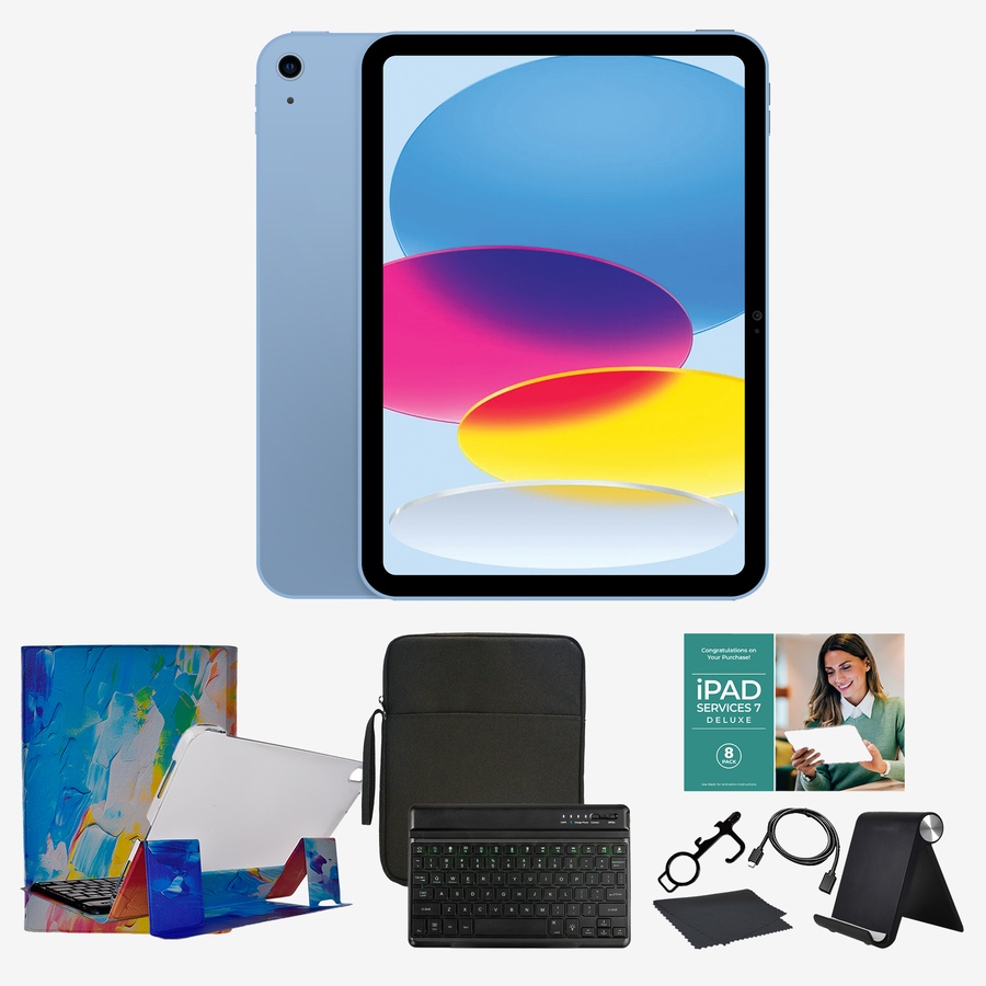 Image 711999_BLEPT.jpg, Product 711-999 / Price $1,157.99 - $1,523.99, Apple iPad (A16) 11" Bundle (128 GB, 256 GB, 512 GB; 2025) from Apple on TSC.ca's Electronics department