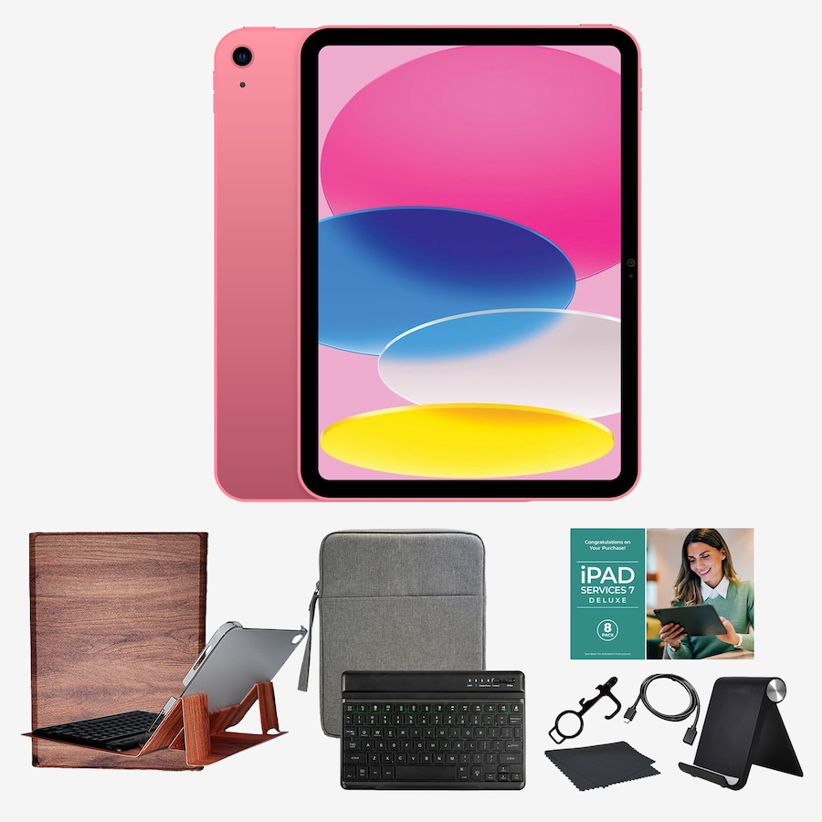 Image 711999_PKWD.jpg, Product 711-999 / Price $1,157.99 - $1,523.99, Apple iPad (A16) 11" Bundle (128 GB, 256 GB, 512 GB; 2025) from Apple on TSC.ca's Electronics department