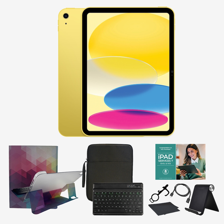 Image 711999_YELMC.jpg, Product 711-999 / Price $1,157.99 - $1,523.99, Apple iPad (A16) 11" Bundle (128 GB, 256 GB, 512 GB; 2025) from Apple on TSC.ca's Electronics department