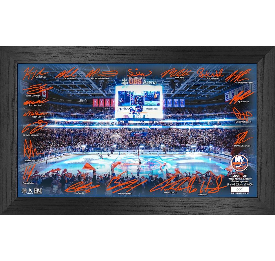 Image 712003.jpg, Product 712-003 / Price $99.99, New York Islanders 2024–25 Signature Rink from Highland Mint on TSC.ca's Sports department