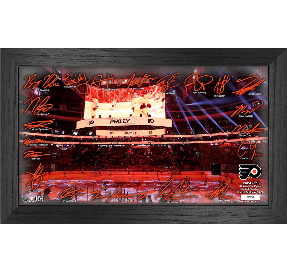 Image 712006.jpg, Product 712-006 / Price $99.99, Philadelphia Flyers 2024–25 Signature Rink from Highland Mint on TSC.ca's Sports department