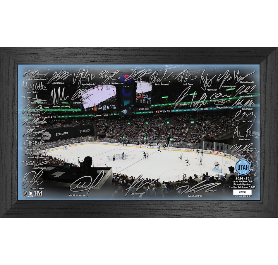 Image 712013.jpg, Product 712-013 / Price $99.99, Utah Hockey Club 2024–25 Signature Rink from Highland Mint on TSC.ca's Sports department