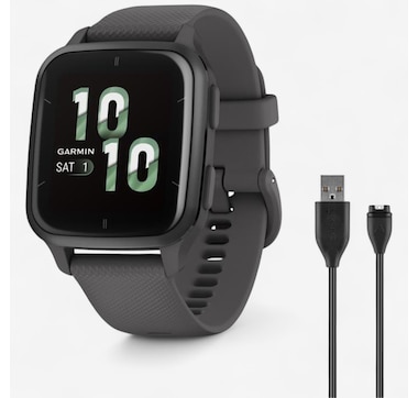 Venu Sq 2 GPS Smartwatch and Fitness Tracker with Extra Charging Cable