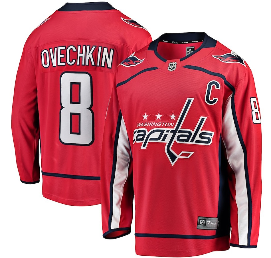 Image 712070.jpg, Product 712-070 / Price $299.99, Men's Washington Capitals Alexander Ovechkin Fanatics Red Breakaway Player Jersey from Fanatics on TSC.ca's Sports department