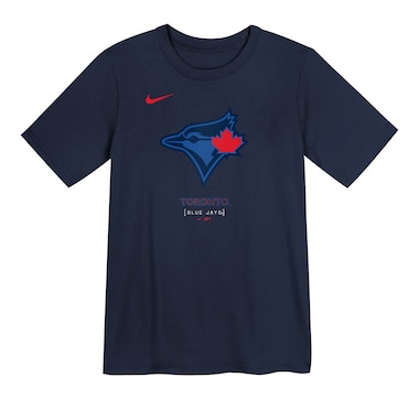 Kids Toronto Blue Jays MLB City Connect Logo Short Sleeve Tee