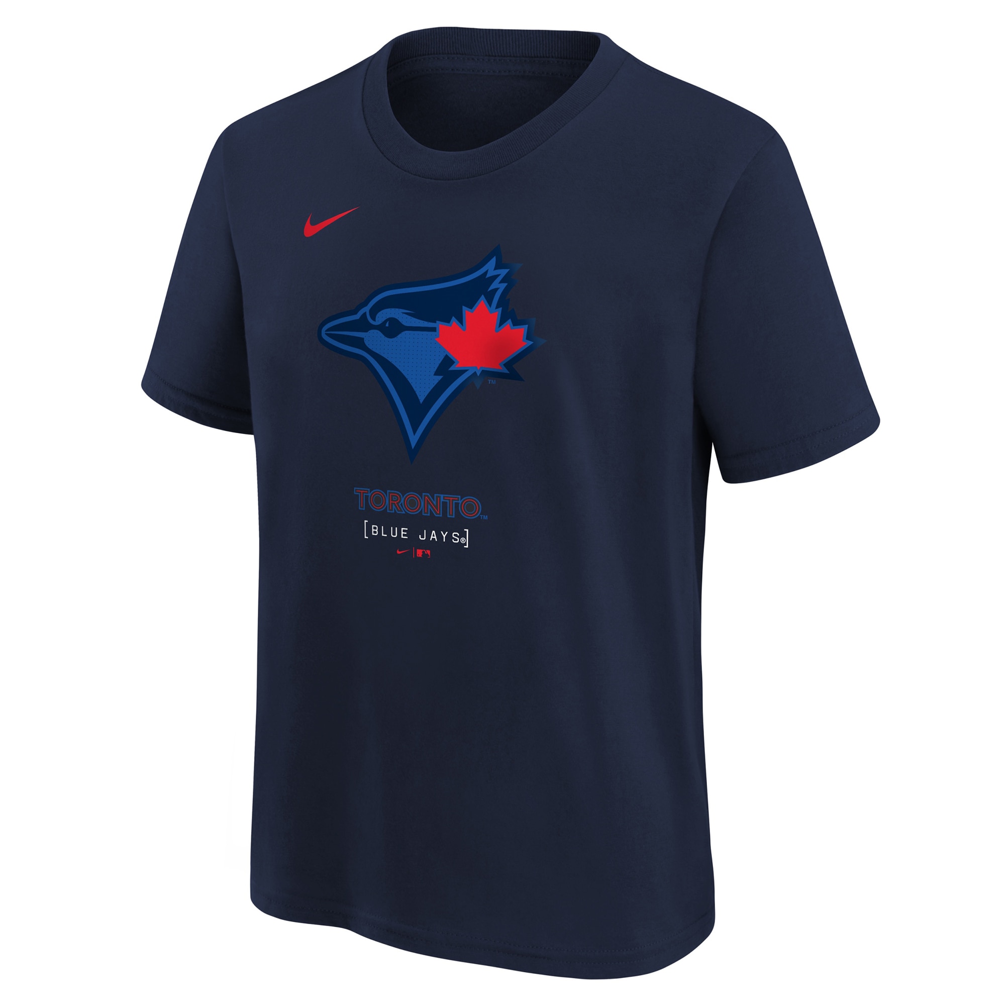 Youth Toronto Blue Jays MLB City Connect Logo Short Sleeve