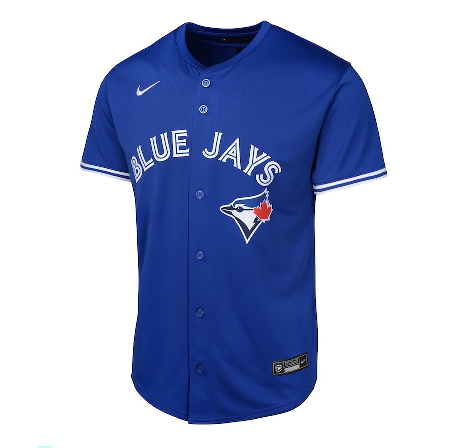 Image 712095_ALTMORE2.jpg, Product 712-095 / Price $179.99, Youth Bo Bichette Toronto Blue Jays MLB Alternate Replica 2.0 Jersey from Fanatics on TSC.ca's Sports department