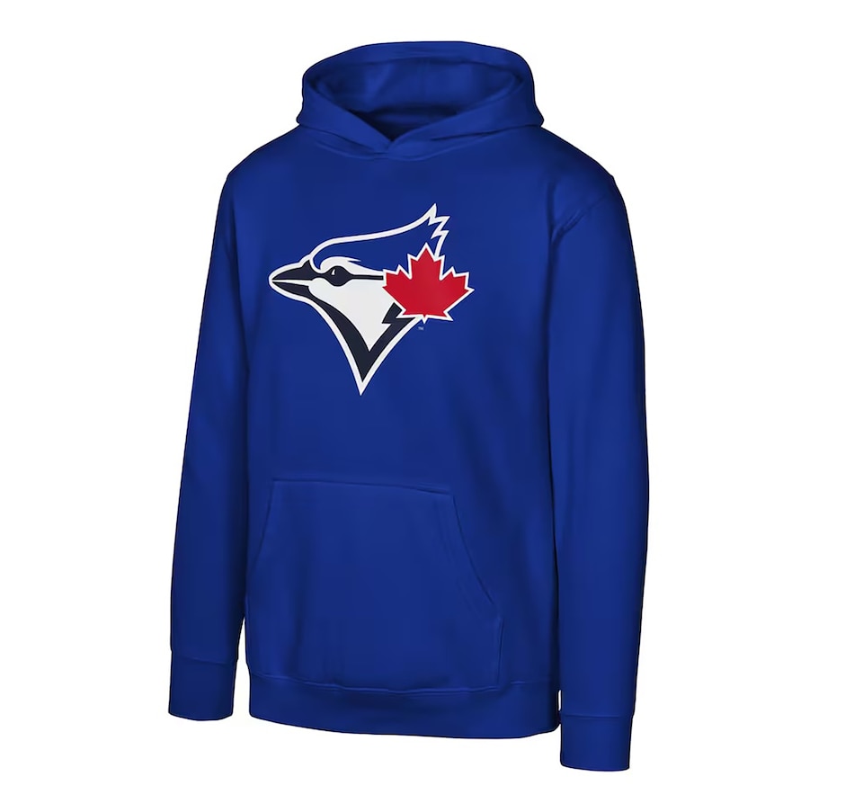 Image 712099.jpg, Product 712-099 / Price $71.99, Youth Toronto Blue Jays MLB Core Logo Royal Hoodie from Fanatics on TSC.ca's Sports department