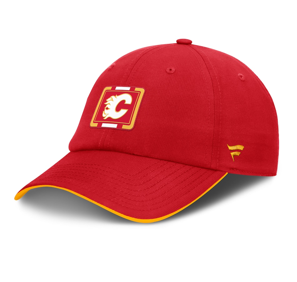 Image 712105.jpg, Product 712-105 / Price $54.99, Men's Calgary Flames Fanatics Blue Authentic Pro Rink Pinnacle Adjustable Hat from Fanatics on TSC.ca's Sports department