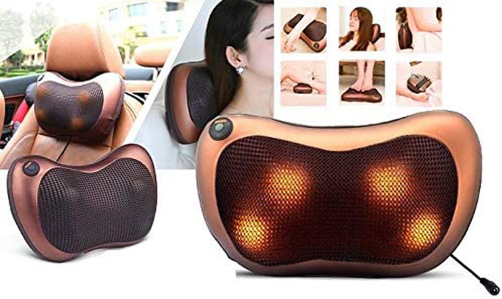 Electric massage pillow shop for car & home