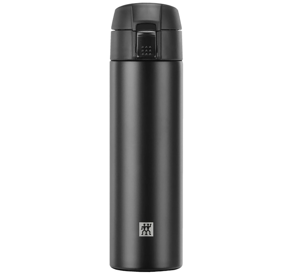 Image 712232.jpg, Product 712-232 / Price $30.99, Zwilling Stainless Steel Thermo Flask (450 ml, black) from Zwilling on TSC.ca's Kitchen department