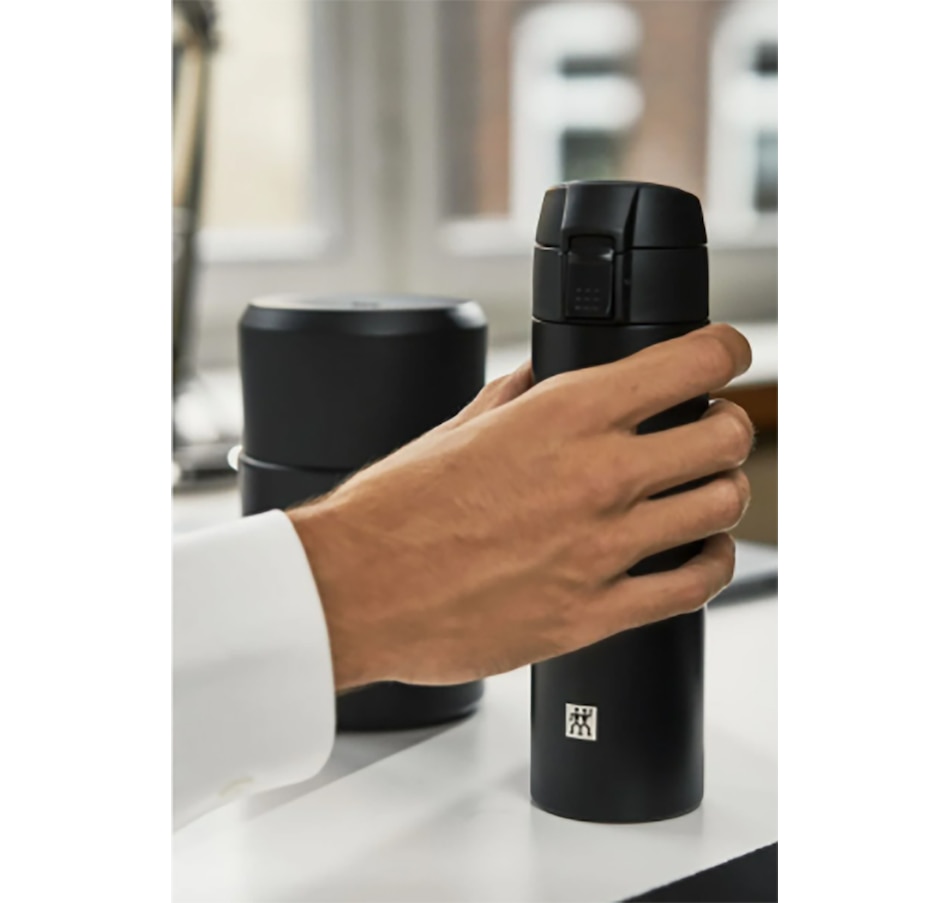 Image 712232_ALTMORE9.jpg, Product 712-232 / Price $30.99, Zwilling Stainless Steel Thermo Flask (450 ml, black) from Zwilling on TSC.ca's Kitchen department