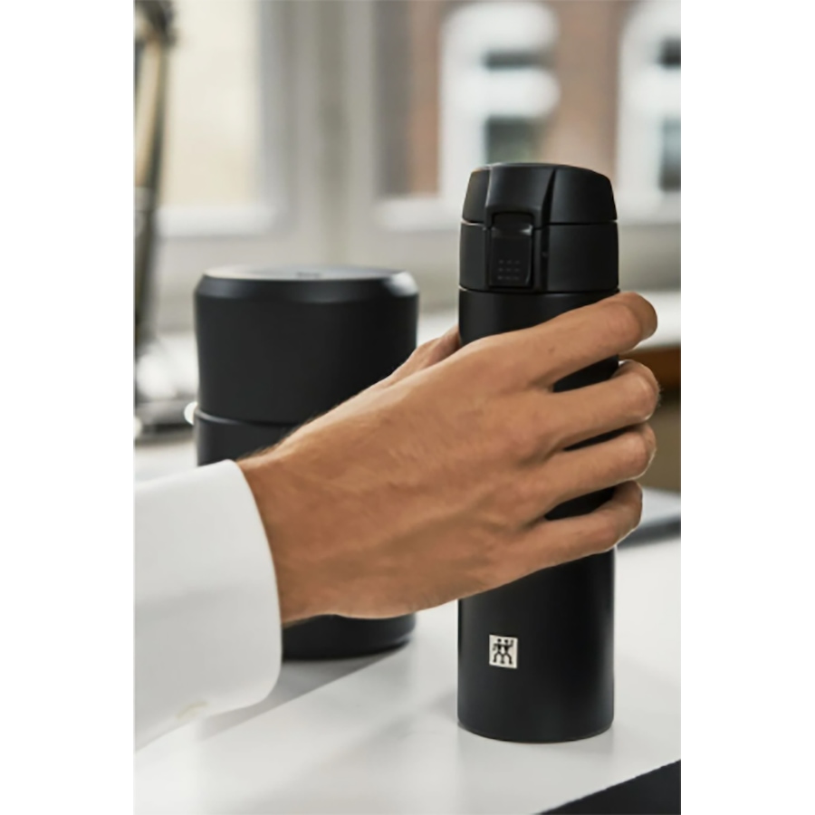 Image 712232_ALTMORE9.jpg, Product 712-232 / Price $30.99, Zwilling Stainless Steel Thermo Flask (450 ml, black) from Zwilling on TSC.ca's Kitchen department