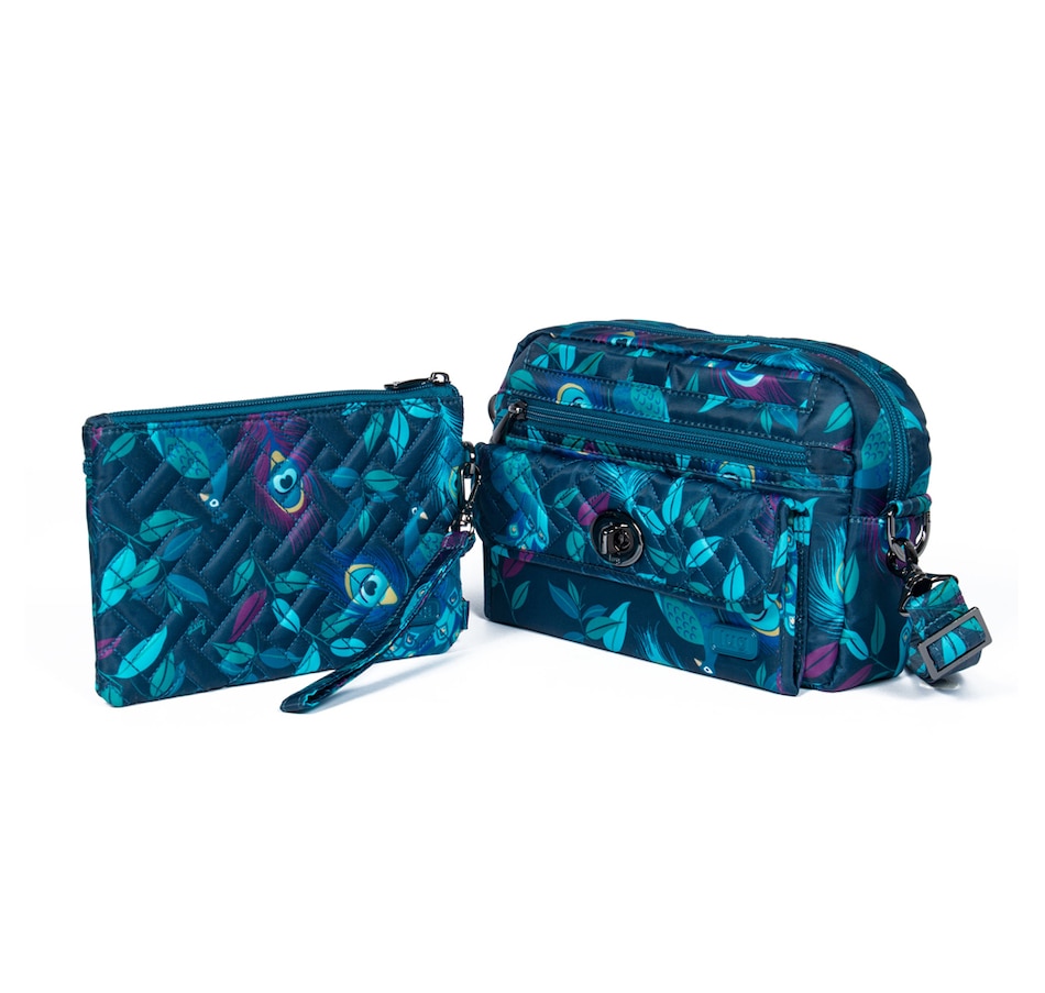 Image 712245_PEAMU.jpg, Product 712-245 / Price $110.00, Lug Switch With Peekaboo Pouch- Crossbody & Wallet from Lug on TSC.ca's Clothing & Shoes department