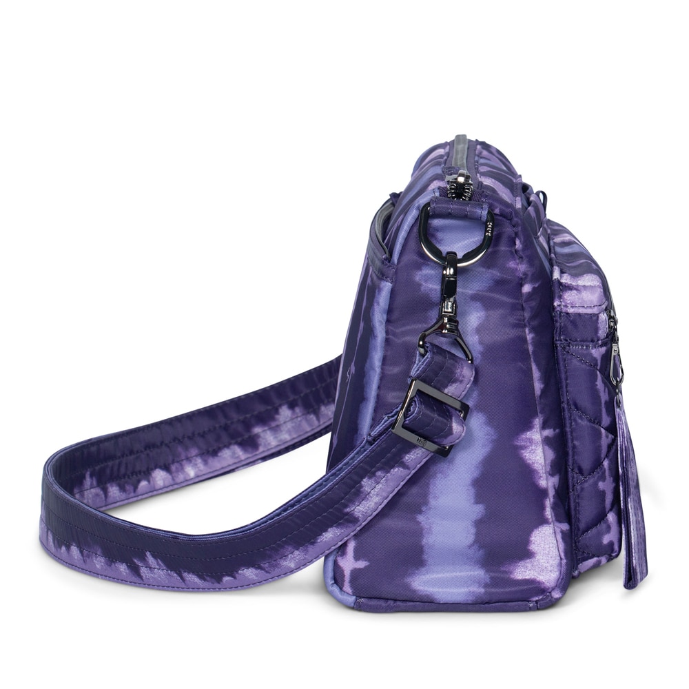 Lug Medium Crossbody Bag - Jive - fashion Very Rare Bag in Shibori Purple NWT