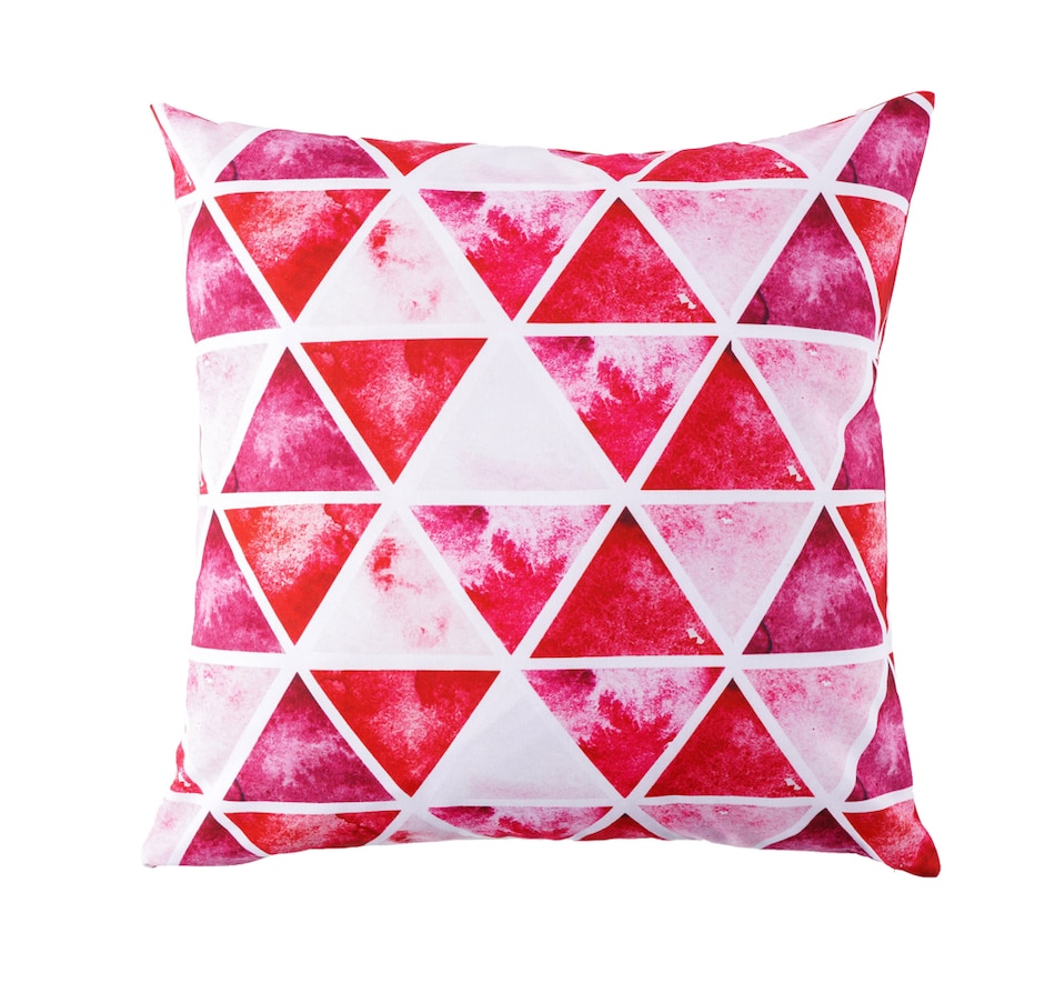 Image 712257_RDWCR.jpg, Product 712-257 / Price $19.99, Millano Outdoor Printed Square Cushion with Solid Back (18" x 18") from Millano on TSC.ca's Home & Garden department