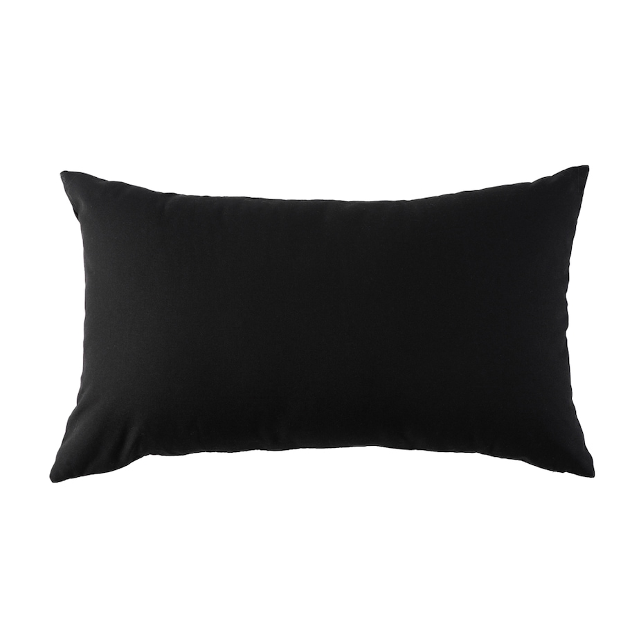 Image 712261_BLK.jpg, Product 712-261 / Price $17.98, Millano Outdoor Solid Lumbar Cushion (12" x 20") from Millano on TSC.ca's Home & Garden department