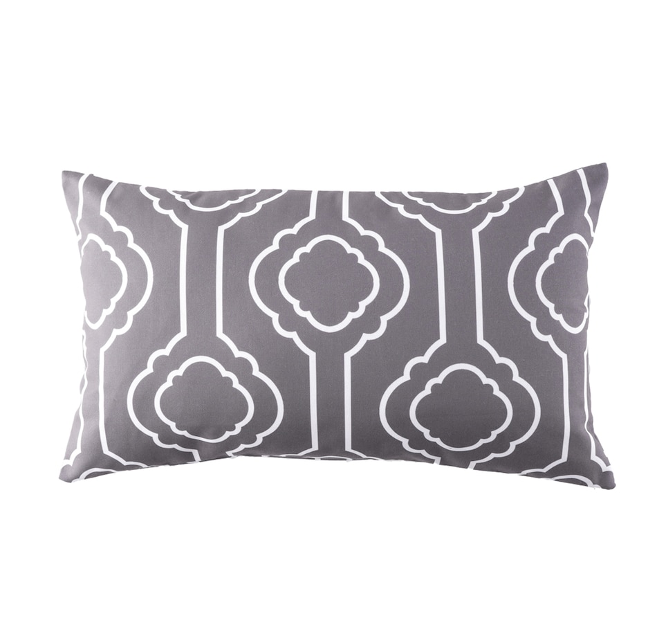 Image 712264_GRGEO.jpg, Product 712-264 / Price $17.98, Millano Outdoor Geometric Print Lumbar Cushion (12" x 20") from Millano on TSC.ca's Home & Garden department