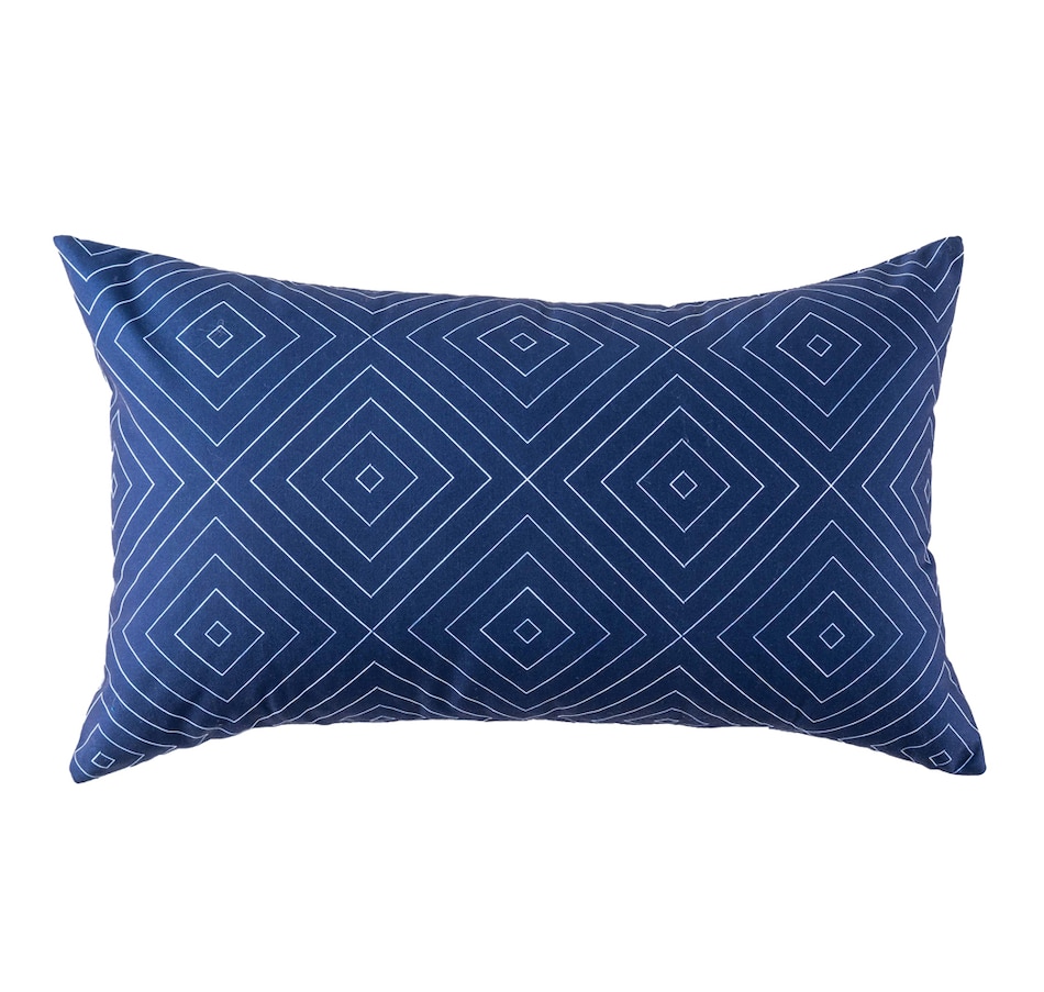 Image 712264_NBGEO.jpg, Product 712-264 / Price $17.98, Millano Outdoor Geometric Print Lumbar Cushion (12" x 20") from Millano on TSC.ca's Home & Garden department
