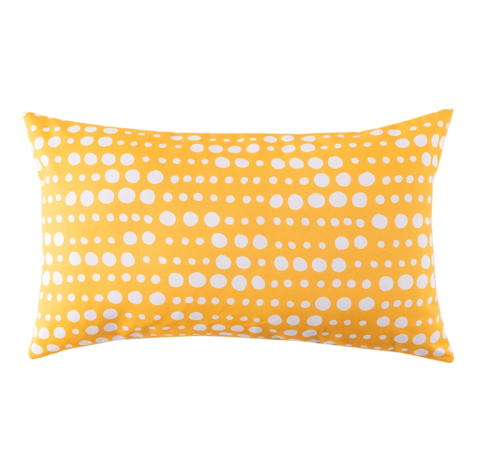 Image 712264_YWDOT.jpg, Product 712-264 / Price $17.98, Millano Outdoor Geometric Print Lumbar Cushion (12" x 20") from Millano on TSC.ca's Home & Garden department