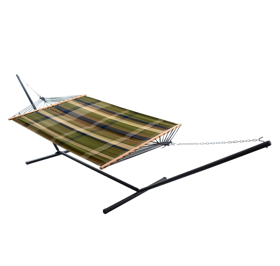 Image 712281_CMO1.jpg, Product 712-281 / Price $299.99, Vivere Spreader Bar Hammock Combo (13') from Vivere on TSC.ca's Home & Garden department